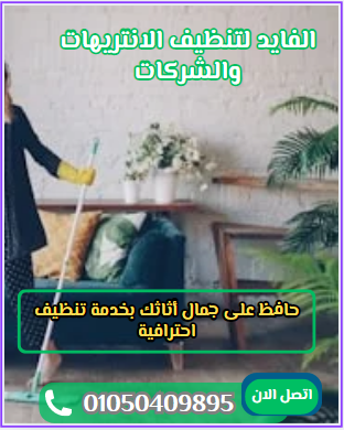 شركة نظافة أنتريهات فى 6 اكتوبر